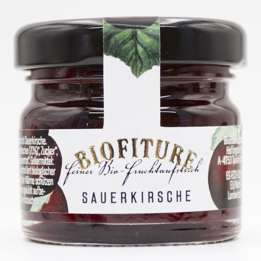 ORGANIC Sour Cherry Fruit Spread 24x28g