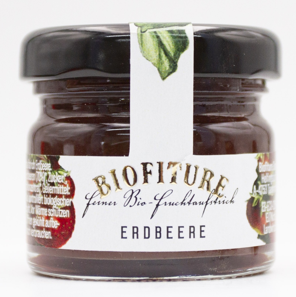 BIO Fruchtaufstrich Erdbeere 48x28g